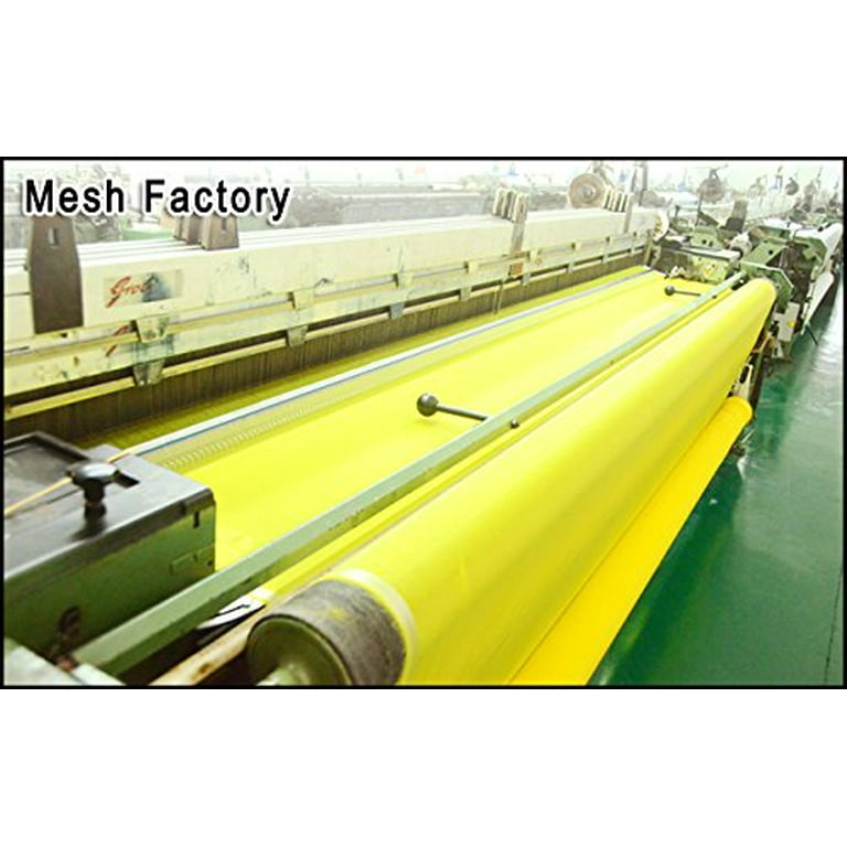Intbuying 1 Yard Silk Screen Mesh Screen Printing Mesh Fabric 50 Inches Wide 300
