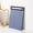 Dark Blue, variant on Detachable Riding Stitch Kraft Paper Notebook, Thick Blank Tearable Portable Message Memo Pad with Metal Clip for Meeting Notes & Daily Shopping Lists