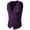 Purple Jacket for Men, variant on Men's Single Breasted Suit Vest Solid Color Sleeveless Jacket Button-up V Neck Coat Slimming Suit Jackets Top with Pocket Purple XXXXXL