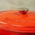 thumbnail image 3 of BergHOFF Neo Cast Iron 3qt. Round Dutch Oven 8" with Lid, Orange, 3 of 6