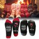 thumbnail image 1 of Calcetines estampados con Letras navideñas Ticfox Calcetines casuales de Alta capacidad, 1 of 3