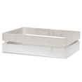 thumbnail image 2 of Two Slat Rectangular Wood Crate 14in, 2 of 4