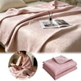 thumbnail image 2 of XINGAG 39x59in Summer Warm Cool Blanket, Double-sided Warm And Cool Bed Blanket, Comfortable Temperature Regulation for Sleepers, Multi-use Life Blanket, Sofa Throw Blanket, 150x100cm, 2 of 5