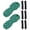 Green, variant on CoreLiving Lawn Aerator Shoes, Heavy-Duty Aerator Lawn Tool for Grass, Manual Aerating Shoes with Metal Buckles for Yards, Gardens and Patios, Green Model, 1 Pair