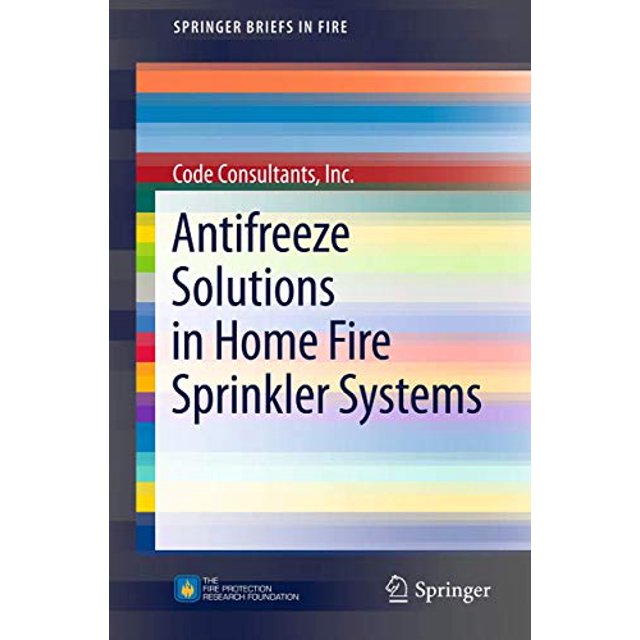 Solutions Antigel dans les Systèmes de Gicleurs Domestiques (SpringerBriefs in Fire)