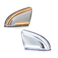 thumbnail image 3 of GTINTHEBOX For 2009-2022 Dodge RAM Chrome Dual Color LED Side Mirror Puddle Light Signal Lamps, 3 of 9