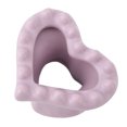thumbnail image 1 of Ceramic Gua Sha Tool, Purple 3D Heart Shape Gua Sha Tool  for Face, 1 of 7