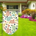 thumbnail image 3 of Wukai Racket and Tennis Ball Print Garden Flag 12.5x18 Inch Double Sided Sun-resistant Rain-resistant, Wrinkle-resistant Colorfast(Only Flag), 3 of 7