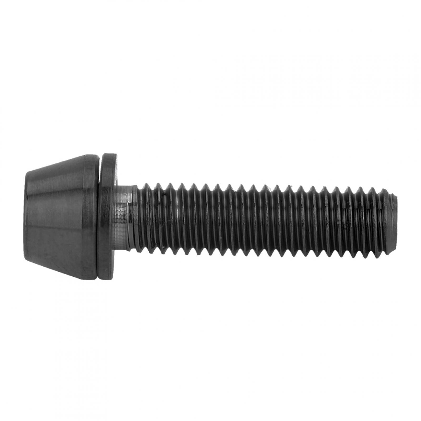 Tebru Washer,8mm Cycling Tapered Head Bolt Screw Fastener with Washer