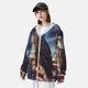 thumbnail image 3 of Fotbe Night Sky Bald Eagle Chaqueta con Protección Solar UPF 50+ para Hombre y Mujer, Camisa con Capucha y Bolsillos-XX-Large, 3 of 7