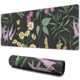thumbnail image 1 of Splendid Garden Flowers Mouse Mat - Soft, Cute Design, Non-Slip Rubber Base, Easy Slide, Resistant to Splashes, Portable & Personalized, Excellent for Computers, 31.5x11.8 Inch, 1 of 7