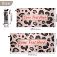 thumbnail image 4 of Watercolor Animal Snow Leopard Pink Beige Beach Towel 31" x 71", Quick Dry Bath Towel Absorbent Lightweight Travel Towel for Beach Yoga Swim Sport Camping Holiday, 4 of 7