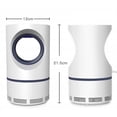 thumbnail image 4 of Photocatalytic 360° Ultraviolet Mosquito Bug Fly Killer Fan Trap - Noiseless, No Zapper, Safe - Electric Bug, Fruit Fly, Gnat, Moth Insect Pest Control Trap - Medium, 4 of 4