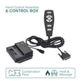 thumbnail image 2 of AlveyTech Hand Control Assembly & Control Box with Heat & Massage for Pride & Mega Motion Lift Chairs (Serial Number LB410312004F30 and Later) - (ELEASMB7331) Replacement Power Recliner Chair Remote, 2 of 10