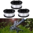 thumbnail image 3 of Visland 1 Set Mowing Rope Durable Effortless Lawn Maintenance Preloaded Weed Eater Spool for Black Decker Trimmers, 3 of 8
