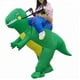 thumbnail image 1 of Disfraz inflable de unicornio/tiburón/sumo/caballo/payaso con soporte de mano para fiesta de Halloween para adultos/niños adecuado para 120 - 140cm de altura, 1 of 5