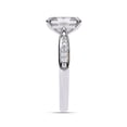 thumbnail image 3 of IGI Certified Lab Grown Diamond Engagement Ring | Center 9x7MM Emerald Cut Solitaire Stackable Wedding Rings For Women In 18K Solid White Gold | F-G, VS-SI Quality (2.70 Ctw) Ring Size-8, 3 of 7