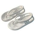thumbnail image 2 of Quaouag Sandals Flip Flops,Couples Non-Slip EVA Thick Sole Quick-Dry Flip Flops Slippers, 2 of 7