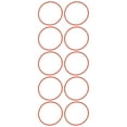 thumbnail image 3 of Cyliner Cover Sealing Ring, Fine Processing Rubber Sealing Ring Circular Heat-Resistant  For Air Compressor For Cylinder Head 1500W, 3 of 8