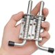 thumbnail image 4 of 2pcs Garage Door Bolt Latch Steel Spring Latch Spring Bolts Latches and Door Locks 128mm for Garage Door Shed, 4 of 4