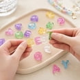 thumbnail image 3 of 26 Pcs Chunky Large Hole Acrylic Bubble Alphabet Beads, Full A‑Z Letter Set, 6mm Horizontal Hole, Lightweight Premium Acrylic for DIY Jewelry Making & Crafts, 3 of 4