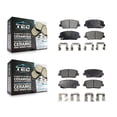 thumbnail image 1 of TEC Front Rear Ceramic Brake Pads Kit for Car Hyundai Genesis Coupe KTC-100193, 1 of 10