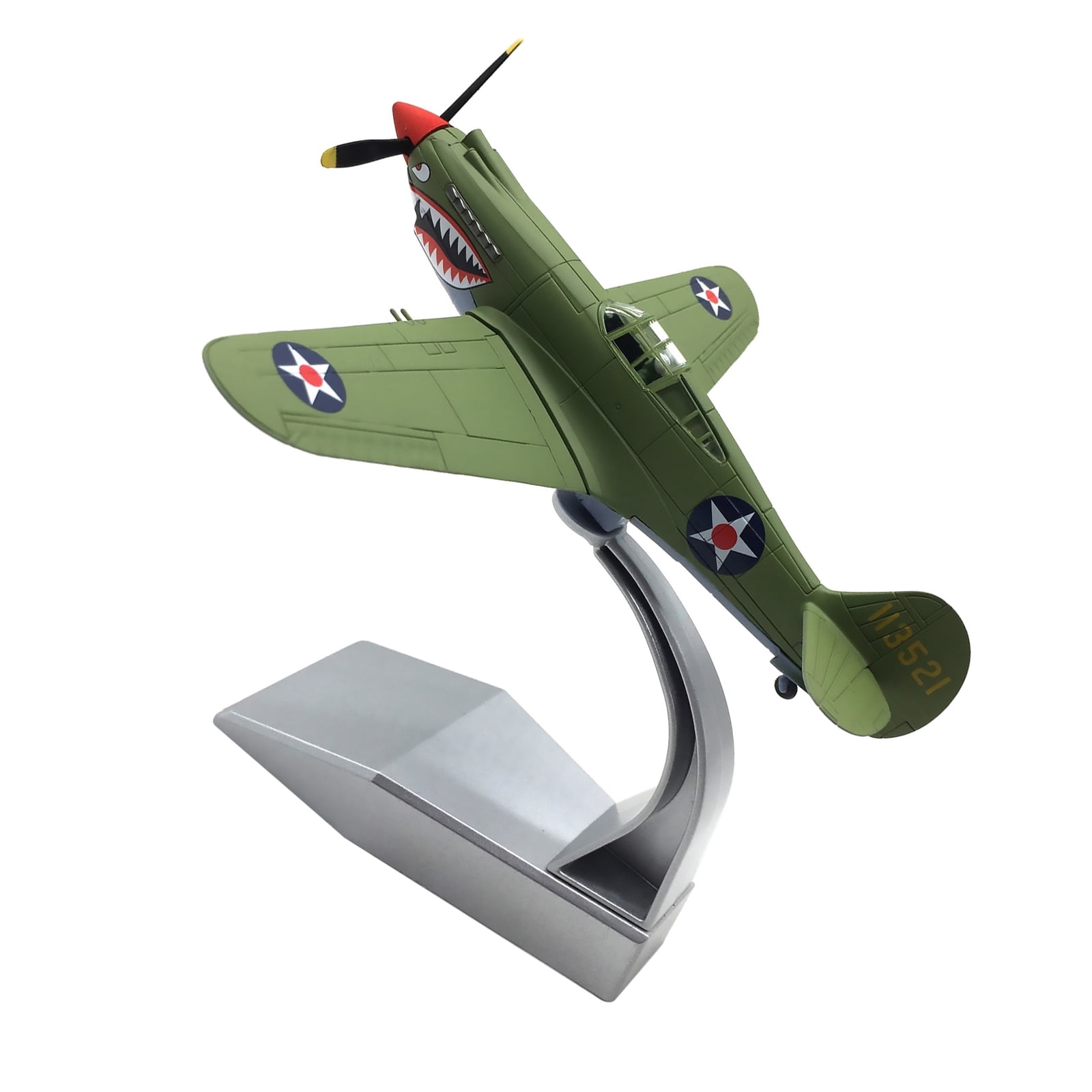 1/72 Scale American P40 Fighter Attack Plane Diecast Military Model Metal Airplane Models for Collection Gift
