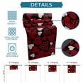 thumbnail image 6 of Valentine's Day Table Runner 72 Inches, Red Black Love Hearts Plaid Romantic Bed Runner Dresser Scarves Tabletop for Indoor Outdoor Parties/Ceremony/Banquet, 14" x 72", 6 of 8