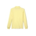 thumbnail image 2 of French Toast Boys School Uniform Long Sleeve Pique Polo Shirt, Sizes 4-20, 2 of 2