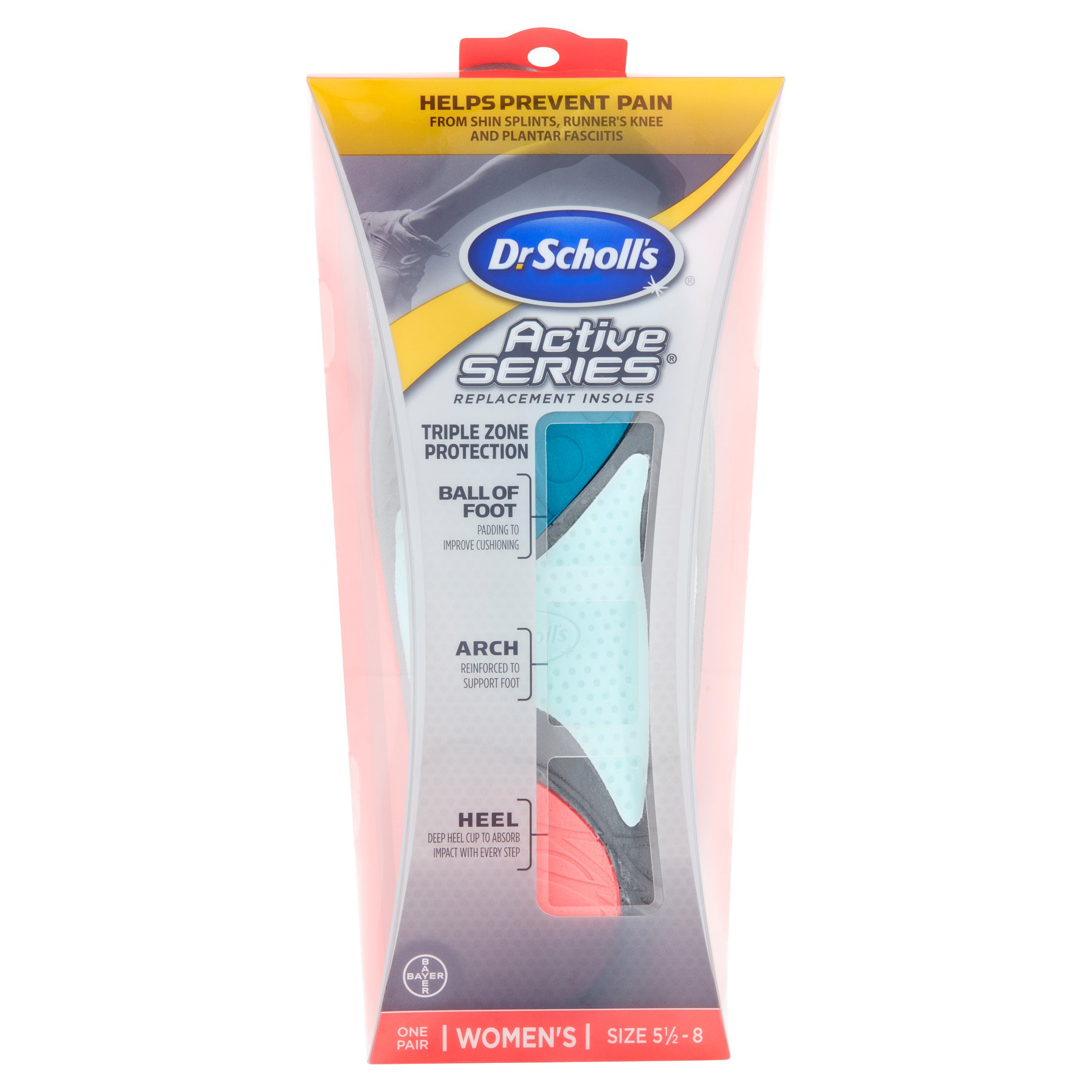 dr scholl's active series insoles