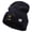 Navy, variant on US Army Retired Military Embroidered Long Beanie - Black OSFM