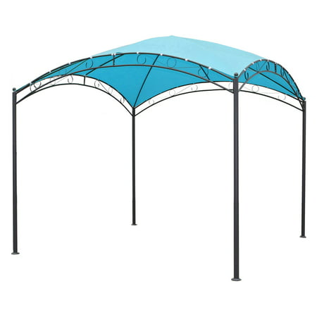 St. Kitts 3 Meter Square Dome Top Gazebo (38mm Steel Legs/19mm Cross Arch/180GSM