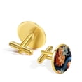 thumbnail image 3 of Sea Slug Shirt Cufflinks for Men, Stainless Steel, Suitable for Formal Attire, Great for Any Occasion, 3 of 6