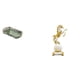 thumbnail image 1 of Colección moderna de bandejas para alimentos y figuras de caballos para tocador de baño, almacenamiento de desayuno, centro de mesa, adorno de escrito, 1 of 8