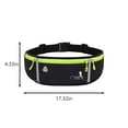 thumbnail image 3 of Running Belt With Water Bottle Holder Sports Pack Waist Bag for Men & Women Sports Belt with Zipper for Running Hiking Climbing, 3 of 7