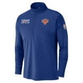 thumbnail image 2 of Men's Nike Blue New York Knicks 2024/25 City Edition Authentic Coaches Performance Half-Zip Top, 2 of 3
