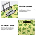 thumbnail image 3 of Fotbe Funny Frogs Funda Protectora para Equipaje, Antirrayones y Resistente a la Suciedad, Compatible con Maletas de 18 a 32 Pulgadas-Medium, 3 of 7