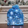 thumbnail image 4 of MesaSe Christmas Decor Knitted Christmas Hat Cartoon Pattern Light Flashing Cap LED New Year  Gifts, 4 of 4