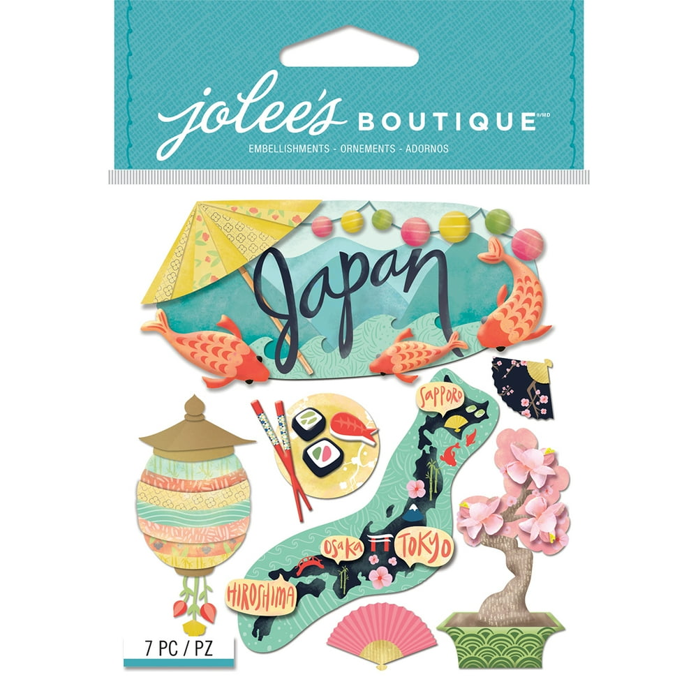 Jolee's Boutique Dimensional StickersJapan