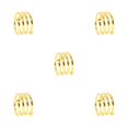 thumbnail image 3 of Kearding Servilleta de moda para restaurante, anillo de Metal, ceremonia, fiesta, banquete, decoración de , servilletas en forma de , adorno Type2 NO2, 3 of 6