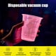 thumbnail image 4 of weibbin Disposable Plastic Cups 50-Pack Clear Commercial Tea Cups Heavy-Duty High-Temperature Resistance 12oz, 4 of 6