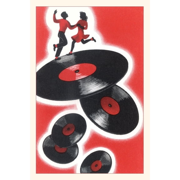 Pocket Sized - Found Image Press Journals: Vintage Journal Jitterbugging on Platters (Paperback)