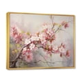 thumbnail image 2 of Designart Apple Blossom Oversized framed wall art decor, Apple Blossom framed wall Art, Apple Blossom expressionist Spring , White Traditional Gold framed wall art, 20x12 inches Gold Frame, 2 of 5