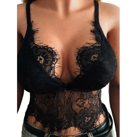 

SpringTTC Women s Sexy Lingeries Lace Sheer Bralette Bras Underwear