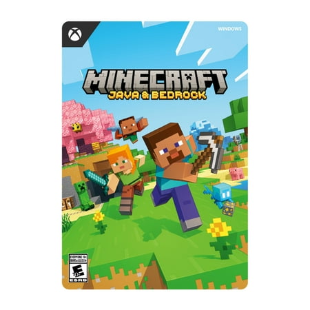 Minecraft Java Bedrock Edition 39.99 Digital Code