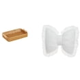 thumbnail image 1 of Cestas de almacenamiento,Cestas de almacenamiento de cocina tejidas con asas hechas a mano,Cojín con lazo bonito,Almohada con forma de lazo,bonito cojín decorativo con lazo,Funda de almohada, 1 of 8