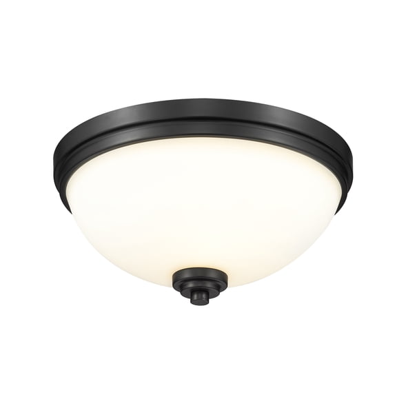 Z-Lite - Ashton - 3 Light Flush Mount in Traditional Style - 15 Inches Wide by 8