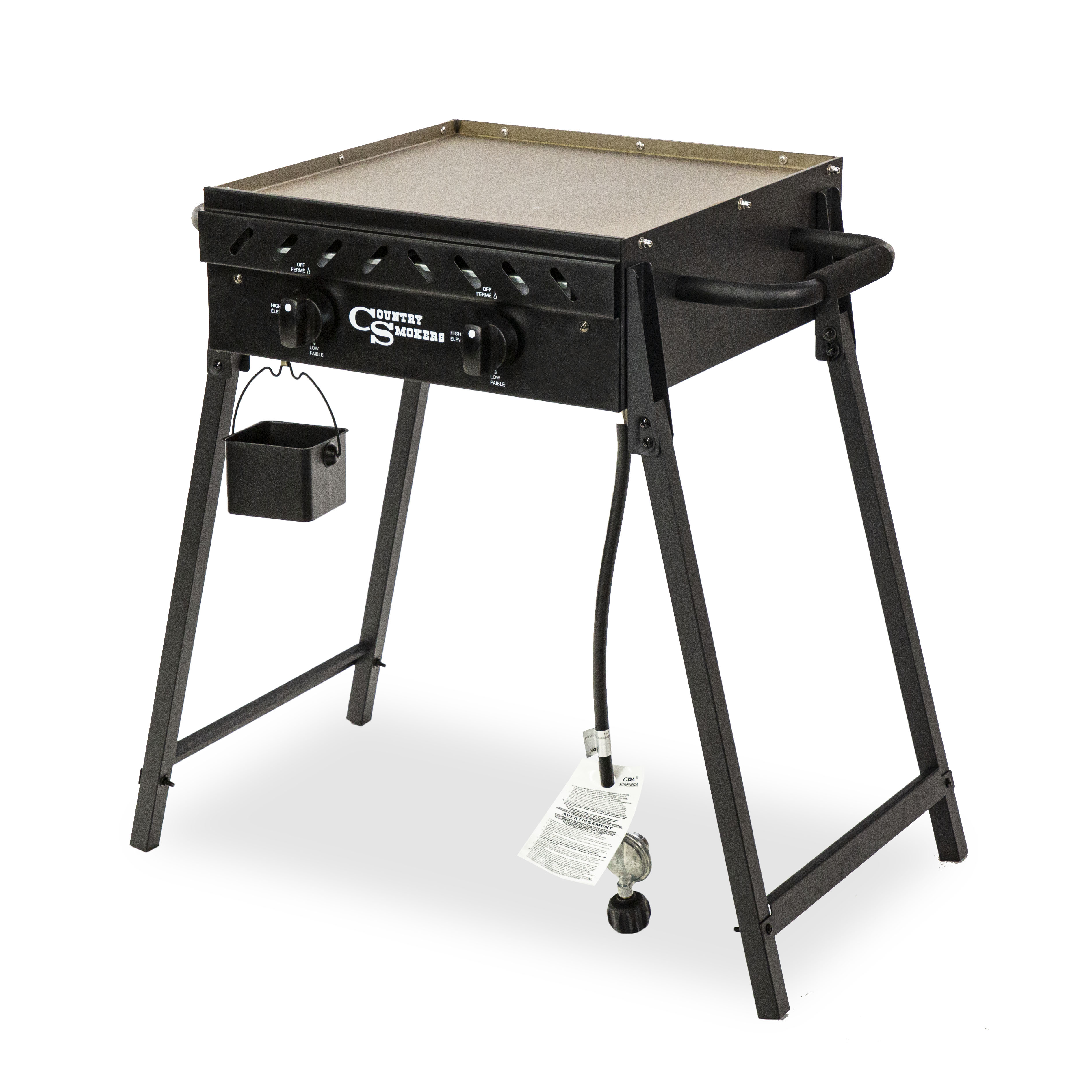 Country Smokers 2 Burner 20" Outdoor Griddle - image 3 of 7