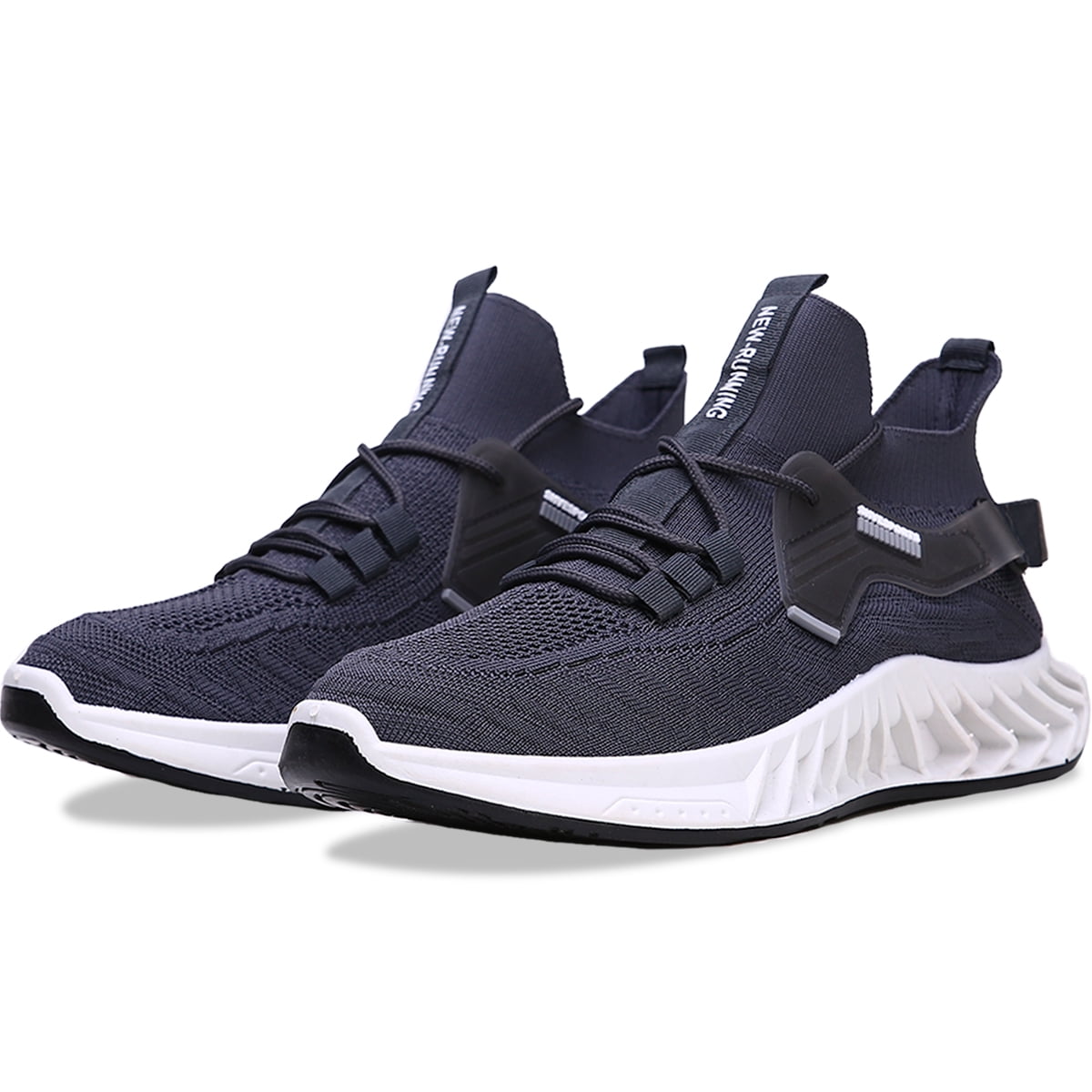 Tenis Hombre, Zapatos Hombre Deportivos, Zapatos de Malla Transpirable para Hombre, Zapatillas de Deporte Casuales de Moda para Entrenamiento, Caminar, Correr, Gimnasio Antiderrapante