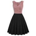 thumbnail image 1 of GRACE KARIN-vestidos de fiesta con lentejuelas y purpurina para mujer, vestido de terciopelo con cuello en V, línea A, vestido de noche de encaje, vestido de novia sin mangas, Invierno, 1 of 7